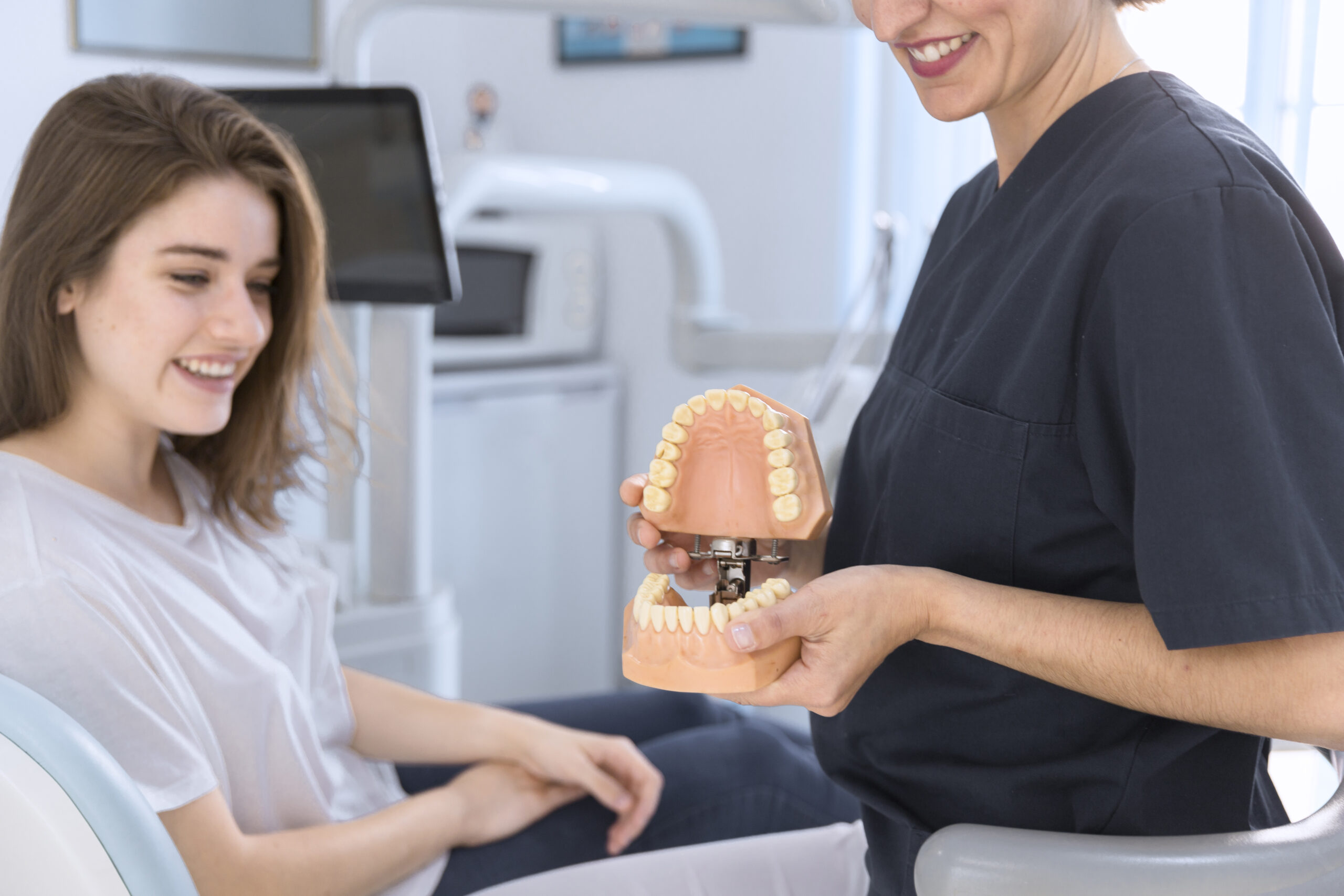 Dental implant consultation