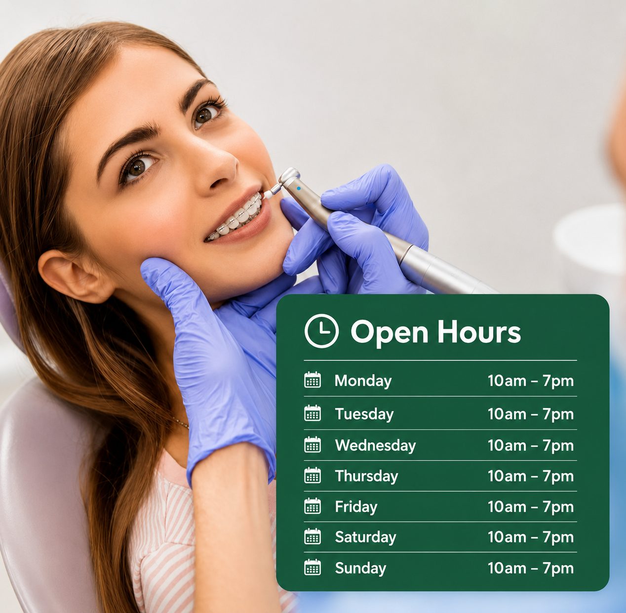 Brampton Dental Care clinic opening hours